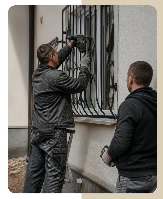 Установка наружных решеток в Ижевске от 5090 р. | ДвериЛегко-Жвс